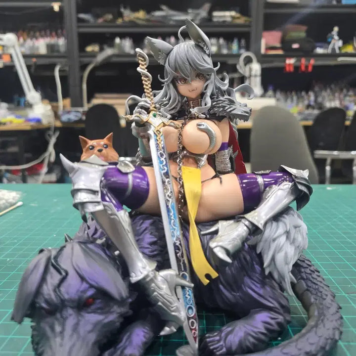 [BUNJANG] 1/6 Scale Original Character Resin Figure (Painted) / 1/6 오리지널 캐릭터 레진피규어 도색작