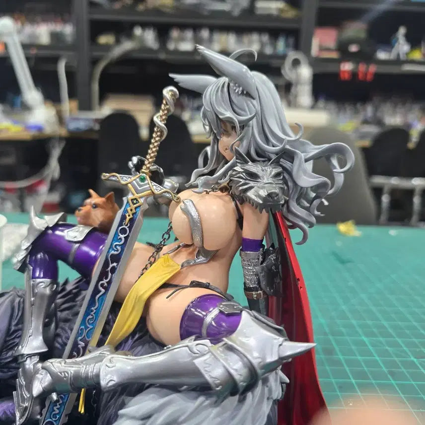 [BUNJANG] 1/6 Scale Original Character Resin Figure (Painted) / 1/6 오리지널 캐릭터 레진피규어 도색작