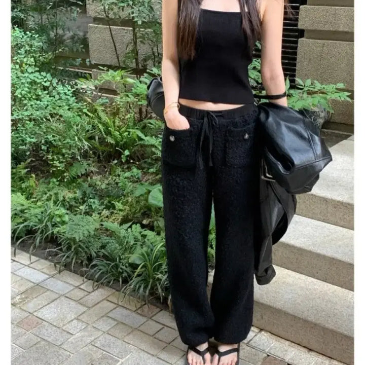 [BUNJANG] Obzest Tweed Pants (Short) / 오브제스트 트위드팬츠(숏)