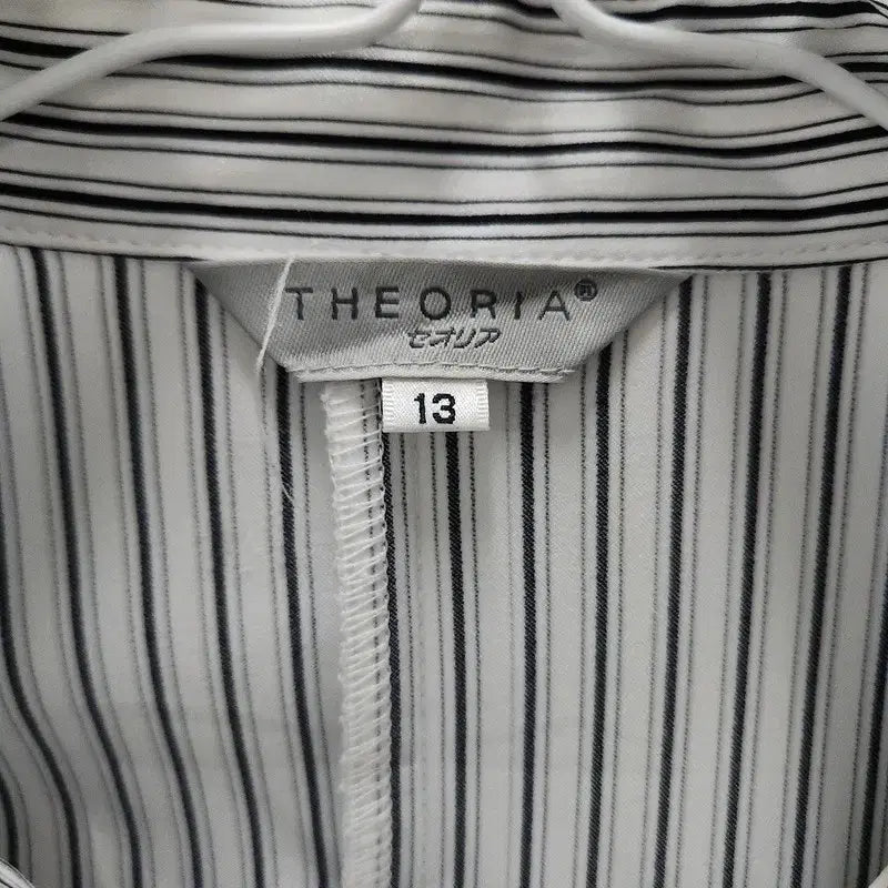 [BUNJANG] THEORIA Vintage Diagonal Stripe Shirt / THEORIA 빈티지 오피스 캐주얼 사선스트라이프 셔츠