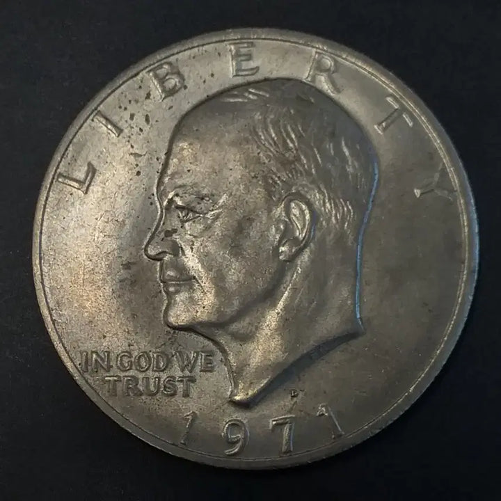 [BUNJANG] 1971 Eisenhower Dollar Coin / 1971년 미국 아이젠하워 1달러 주화 w940