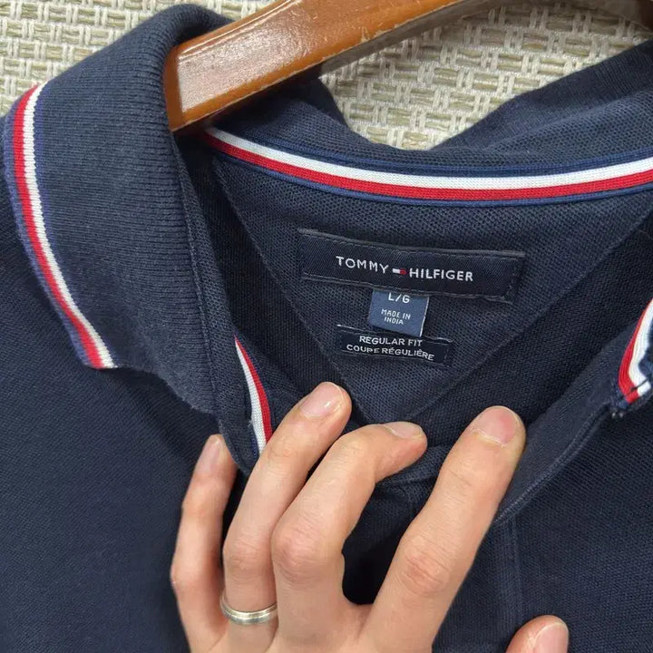 [BUNJANG] Tommy Hilfiger Short Sleeve Polo Shirt L D01181 / 타미힐피거 반팔카라티 L D01181