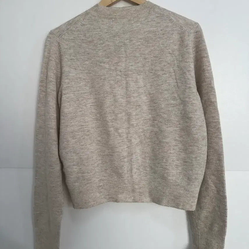 [BUNJANG] Adely Linen Cardigan Beige / 에이들리 린넨 가디건 베이지