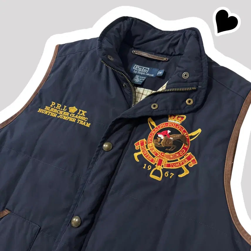 [BUNJANG] Polo Ralph Lauren Big Pony Patch Vest / 폴로 랄프로렌 빅포니 패치 베스트