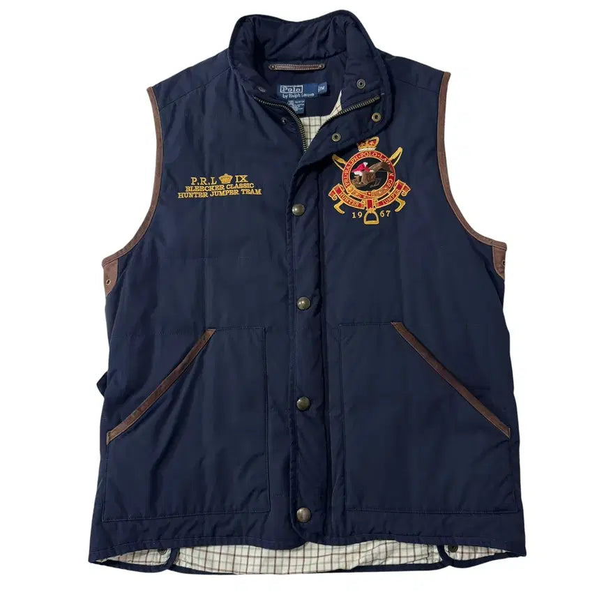 [BUNJANG] Polo Ralph Lauren Big Pony Patch Vest / 폴로 랄프로렌 빅포니 패치 베스트