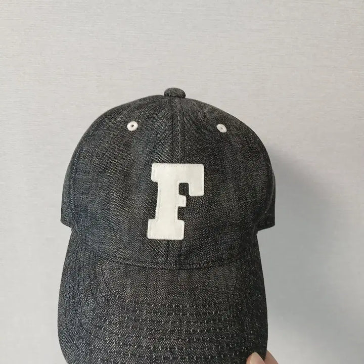 [SOLD OUT] 풀카운트 흑청F로고 캡 모자 fullcount