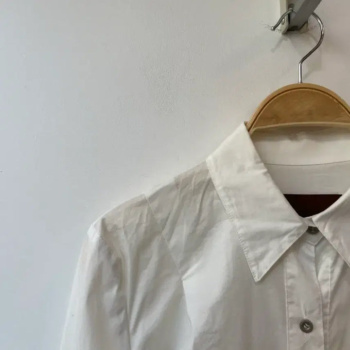 [BUNJANG] DoHo Paneled White Shirt / DoHo 절개 화이트 셔츠