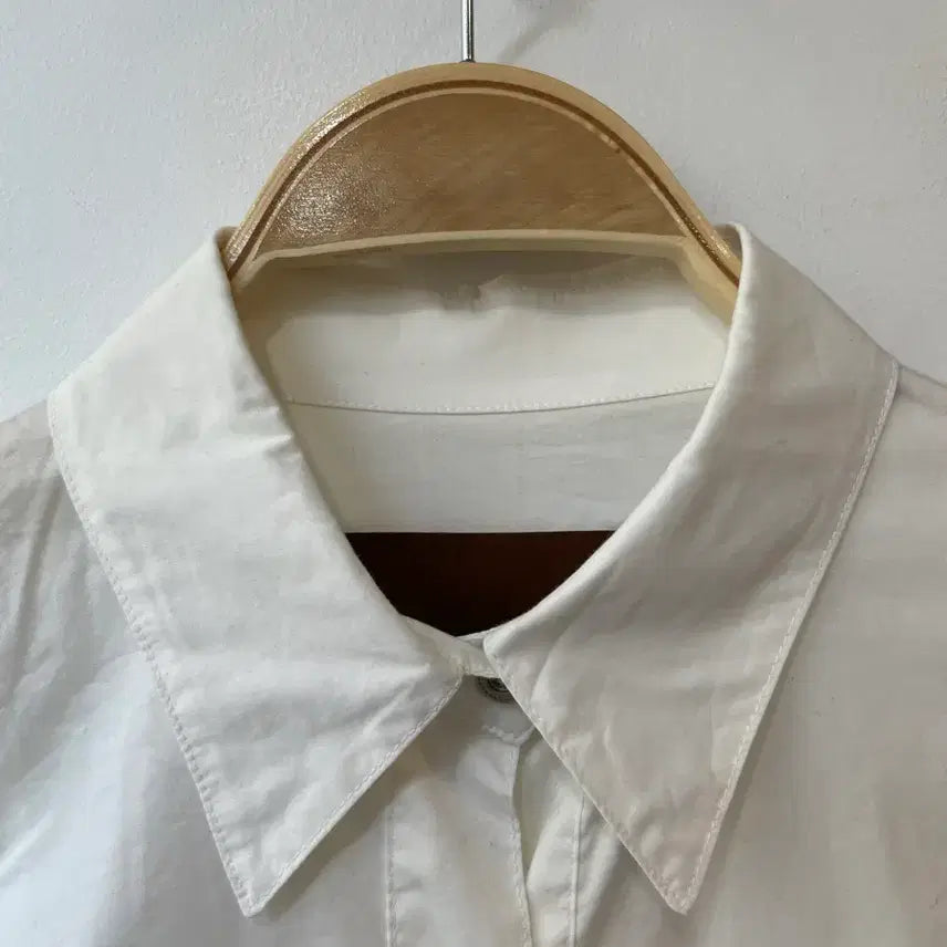 [BUNJANG] DoHo Paneled White Shirt / DoHo 절개 화이트 셔츠