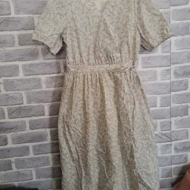 [BUNJANG] Roem Floral Print Volume Long Dress / 로엠 플라워 프린트 볼륨 롱원피스66/알뜰한여우