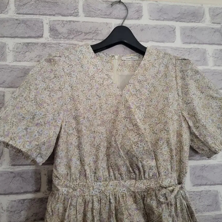[BUNJANG] Roem Floral Print Volume Long Dress / 로엠 플라워 프린트 볼륨 롱원피스66/알뜰한여우