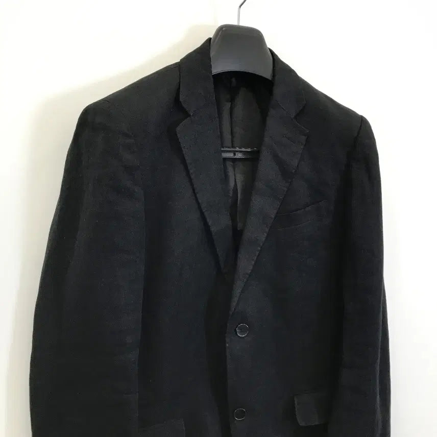 [SOLD OUT] 유니클로 프리미엄 린넨100 자켓 블랙 [L]