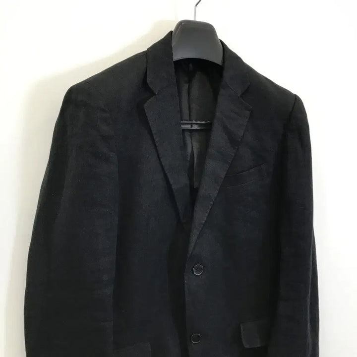 [SOLD OUT] 유니클로 프리미엄 린넨100 자켓 블랙 [L]
