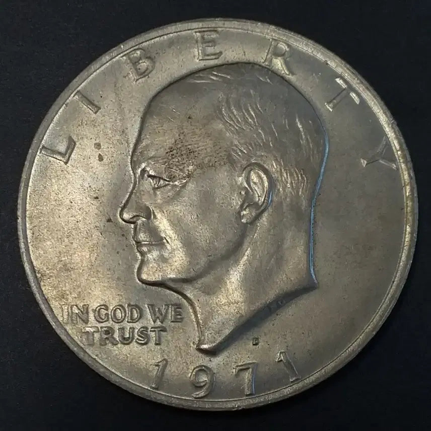 [BUNJANG] 1971 Eisenhower Dollar Coin / 1971년 미국 아이젠하워 1달러 주화 w941