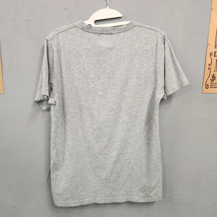 [BUNJANG] Kenzo Tiger Embroidered Short Sleeve T-Shirt Grey / KENZO 겐조 타이거 반팔 티셔츠 그레이