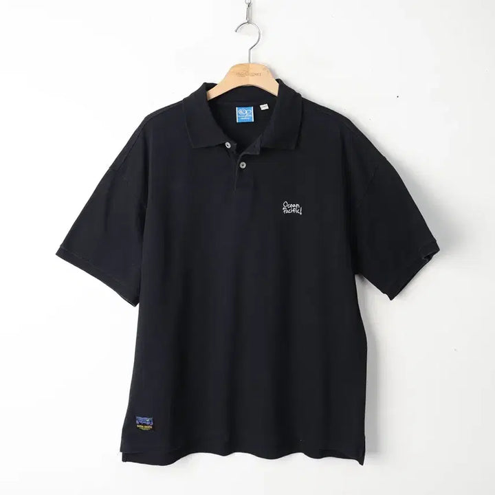 [BUNJANG] Ocean Pacific Cotton Polo Shirt Black / 105/오션퍼시픽 코튼 카라티