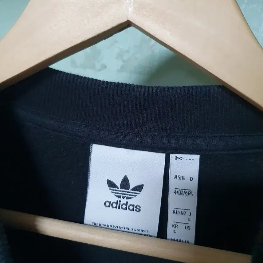 [BUNJANG] Adidas Fleece Sweatshirt L / 아디다스 기모 맨투맨 L 100