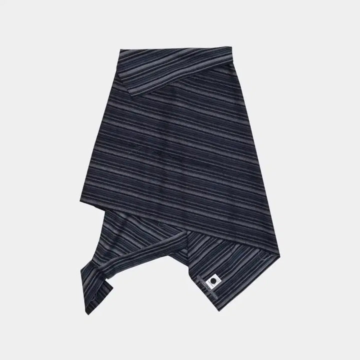 [BUNJANG] 0tape Layered Long Skirt Navy / 0tape 공테이프 레이어드 롱 스커트 네이비