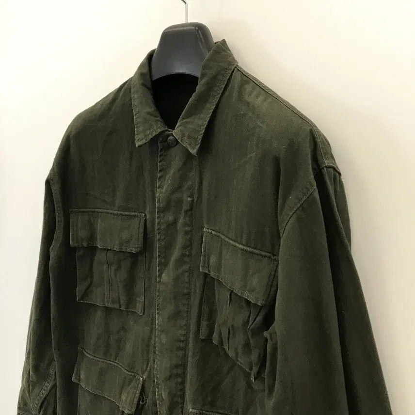 [BUNJANG] Uniform Bridge BDU Work Jacket Khaki Olive XL / 유니폼브릿지 BDU 워크자켓 [XL]
