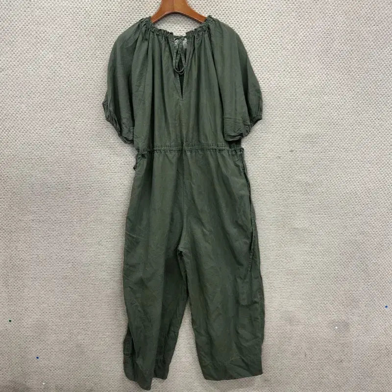 [BUNJANG] COS Linen Short Sleeve Jumpsuit Size S / 코스 COS 린넨 반팔 점프수트 S D01147