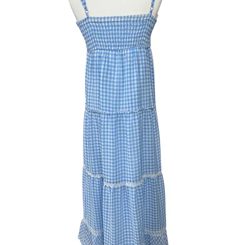 [BUNJANG] Gingham Check Dress / 트랄라라 깅엄체크 원피스