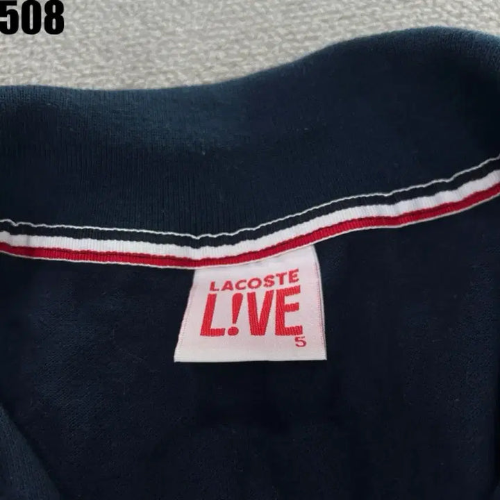 [BUNJANG] Lacoste LIVE Short Sleeve Polo Shirt Navy / Lacoste LIVE 라코스테 카라 반팔티 네이비