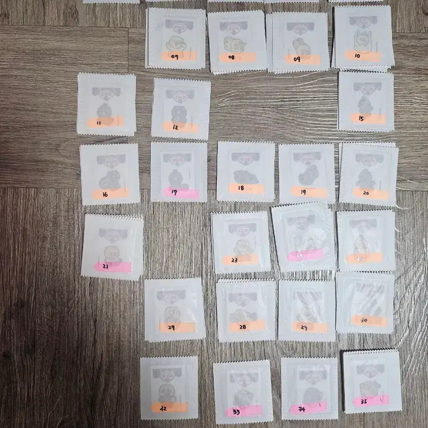 [BUNJANG] Mat Sam Choon Star Sweet Deco Sticker Set / 맛삼춘 춘식이 별달콤띠부씰