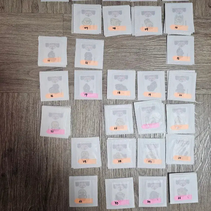 [BUNJANG] Mat Sam Choon Star Sweet Deco Sticker Set / 맛삼춘 춘식이 별달콤띠부씰