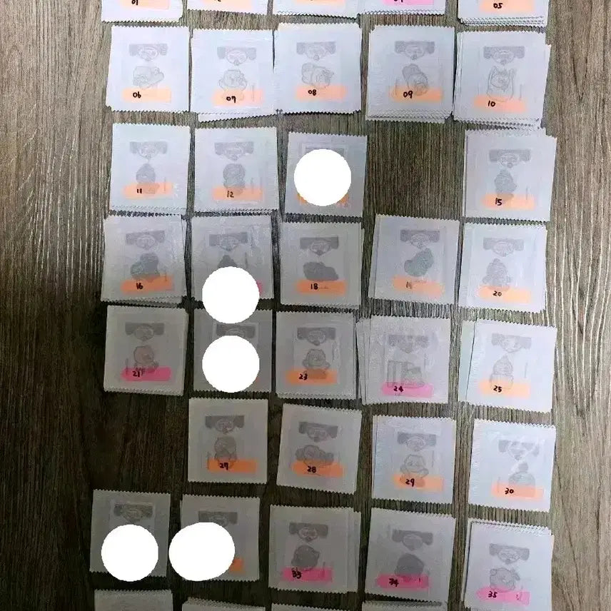 [BUNJANG] Mat Sam Choon Star Sweet Deco Sticker Set / 맛삼춘 춘식이 별달콤띠부씰