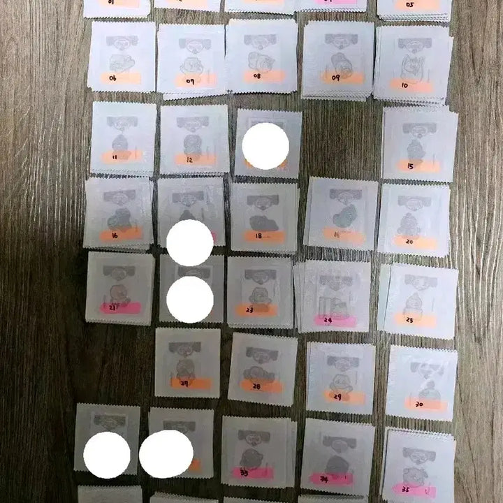 [BUNJANG] Mat Sam Choon Star Sweet Deco Sticker Set / 맛삼춘 춘식이 별달콤띠부씰