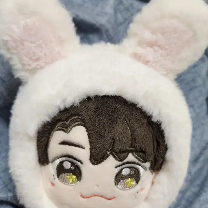 [BUNJANG] 20cm Doll Rabbit Hat Accessory / 20cm 인형 토끼 모자 악세사리