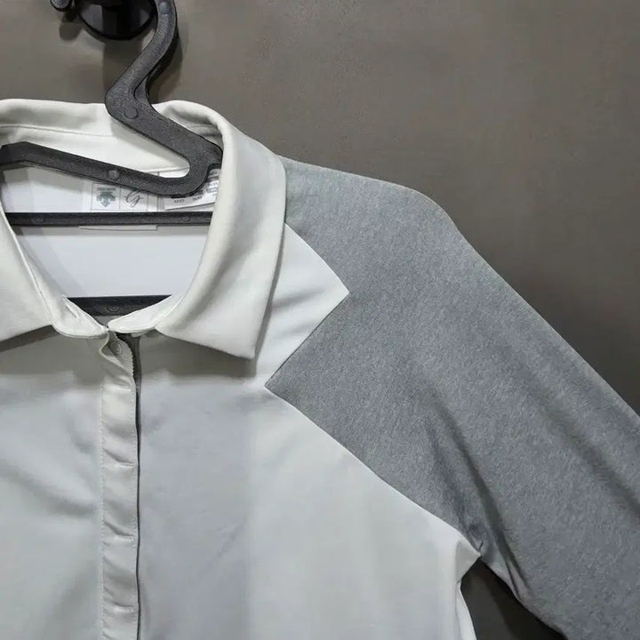 [BUNJANG] Descente Long Sleeve Polo Shirt / 데상트 긴팔 카라티
