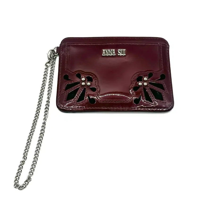 [BUNJANG] Anna Sui Punching Point Card Wallet / 안나수이 펀칭 포인트 카드지갑