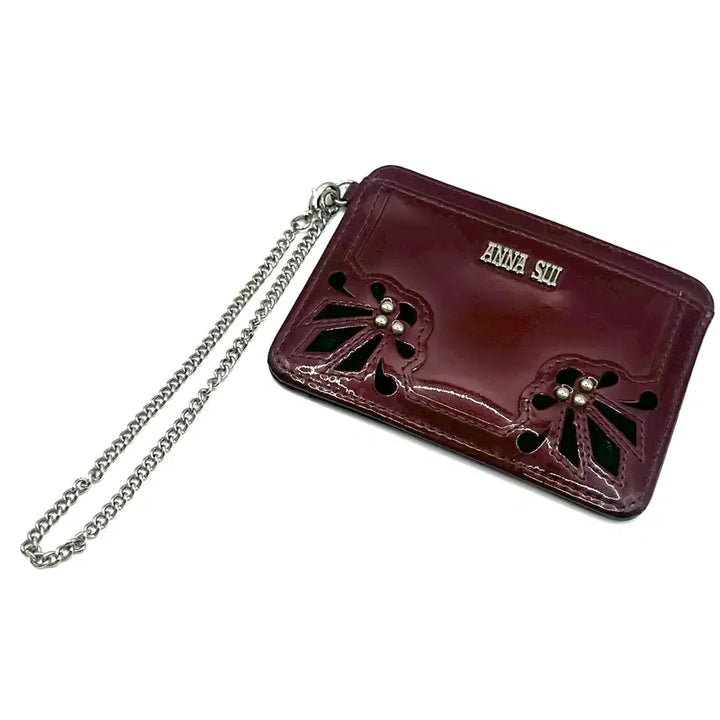 [BUNJANG] Anna Sui Punching Point Card Wallet / 안나수이 펀칭 포인트 카드지갑