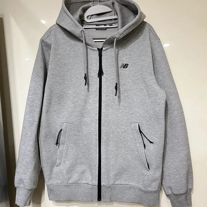 [BUNJANG] New Balance Hoodie Gray Size 100 / (100)뉴발란스 후드집업
