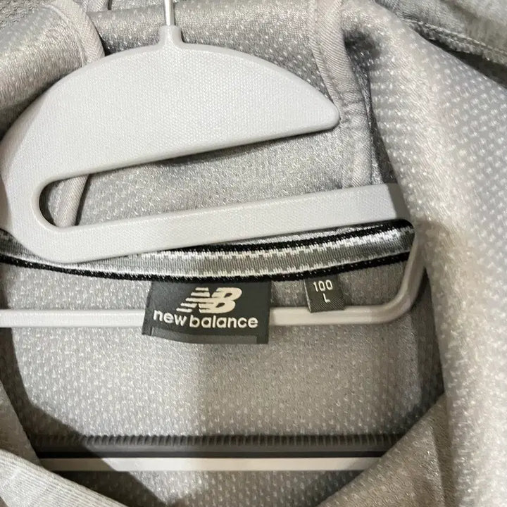 [BUNJANG] New Balance Hoodie Gray Size 100 / (100)뉴발란스 후드집업