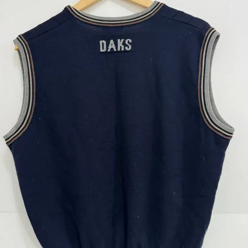 [BUNJANG] Daks Navy Knit Vest / 닥스 네이비 니트 베스트