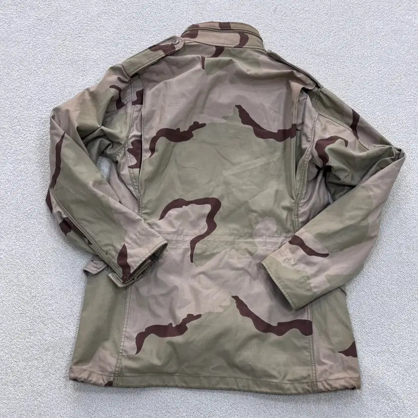 [BUNJANG] US Military Original 3-Color Desert Camouflage Jacket / S 미군 오리지널 사막3색 위장 자켓 0506E
