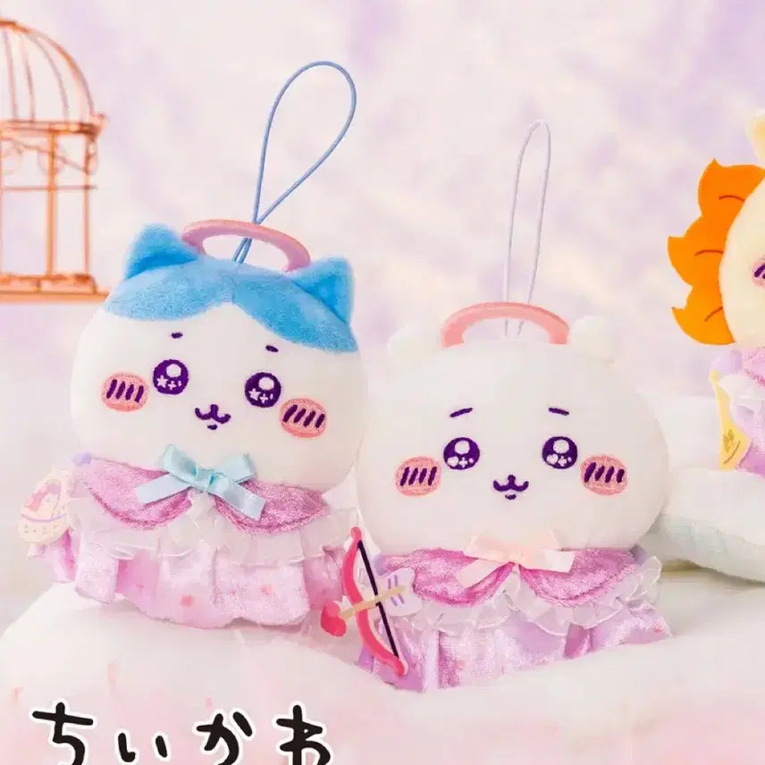 [BUNJANG] Chiikawa Tenshi &amp; Akuma Series Mascot Keychain Set / 치이하치 세트 치이카와 천사악마 천악 마스코트 키링