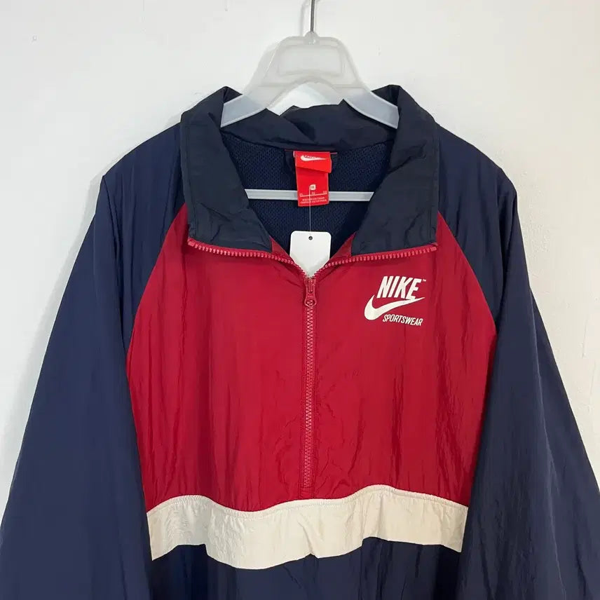 [BUNJANG] Nike Archive Woven Anorak Jacket / 나이키 아카이브 우븐 아노락