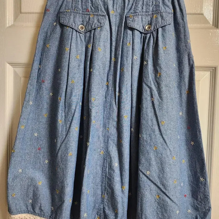 [BUNJANG] Vintage Denim Flare Skirt / 빈티지 데님 플레어 스커트