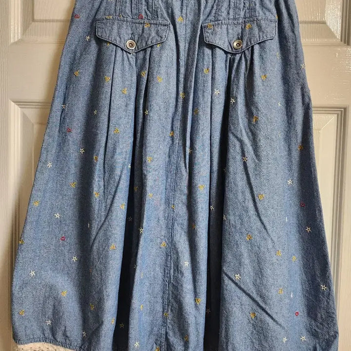 [BUNJANG] Vintage Denim Flare Skirt / 빈티지 데님 플레어 스커트