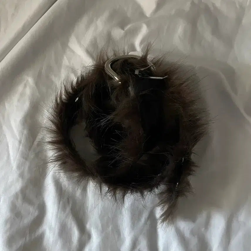 [BUNJANG] The Air Town Vintage Fur Belt / 디에어타운 빈티지 퍼 벨트