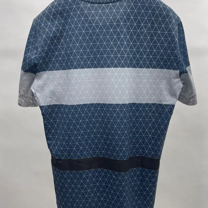 [BUNJANG] System Homme Graphic Wolf &amp; Bird Print Short-Sleeve T-Shirt Navy / 시스템옴므 원포인트 반팔티셔츠