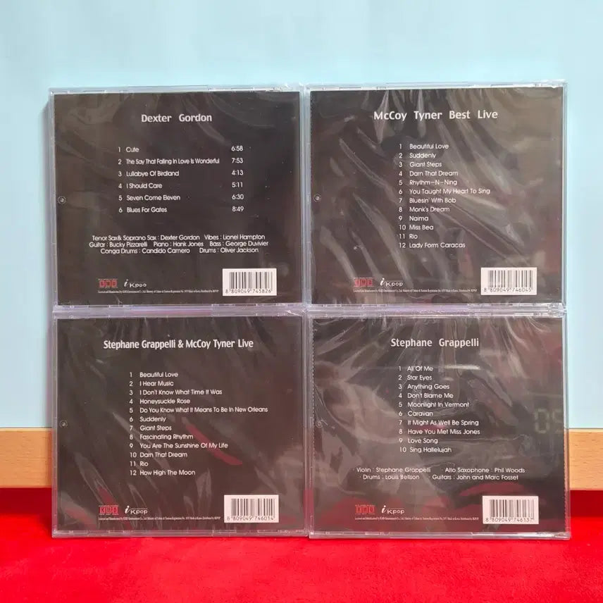 [BUNJANG] Jazz Masterpiece CD Bundle Set - 9 Types (Dexter Gordon, etc.) - Sealed / 재즈 명반  CD 일괄  9종 (덱스터 고든 외)  "미개봉"