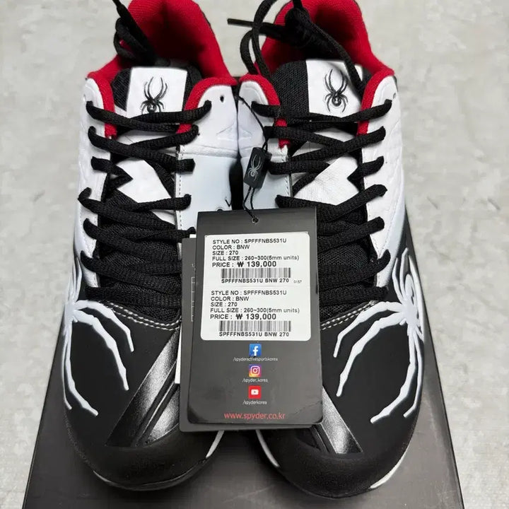 [BUNJANG] Spider PRO-TACK STEEL Baseball Shoes (270mm) / 스파이더 PRO-TACK STEEL 야구화 270 팝니다.
