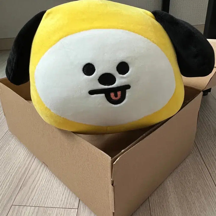 [BUNJANG] BTS Chimmy Plush Doll / BT21 치미 CHIMMY 얼굴 쿠션