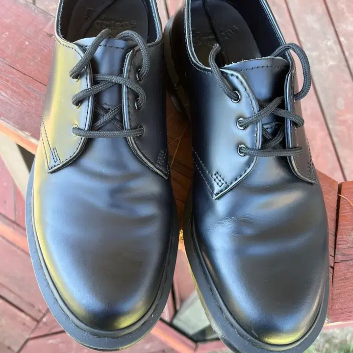 [BUNJANG] Dr. Martens 1461 Mono Black Shoes UK 8 / 닥터마틴 1461 모노 블랙 UK8