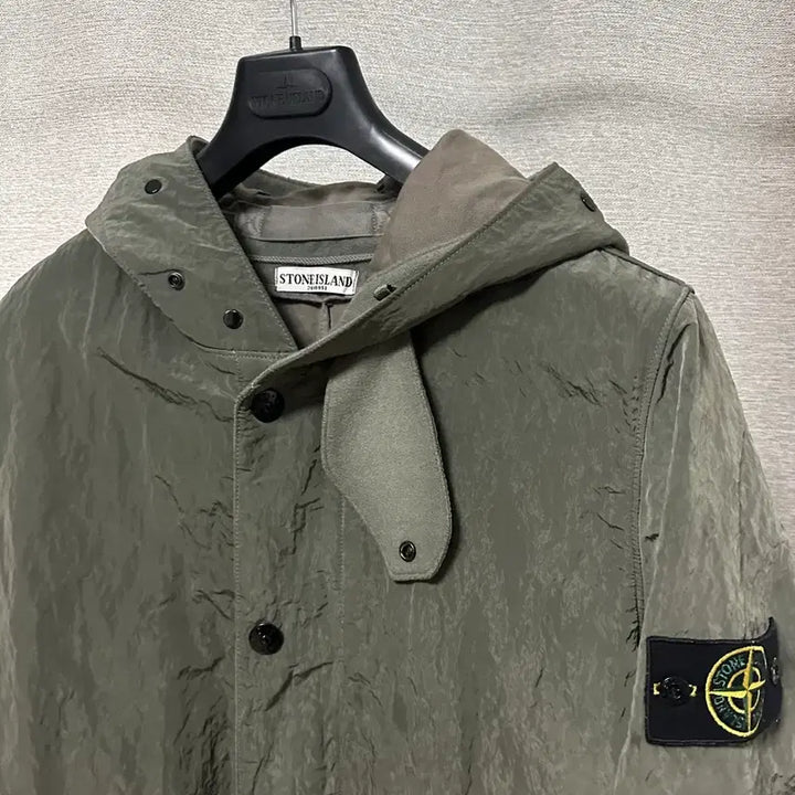 [BUNJANG] Stone Island Archive Nylon Hooded Coat / (주말할인)스톤아일랜드 아카이브 나일론 후드 코트 (100)