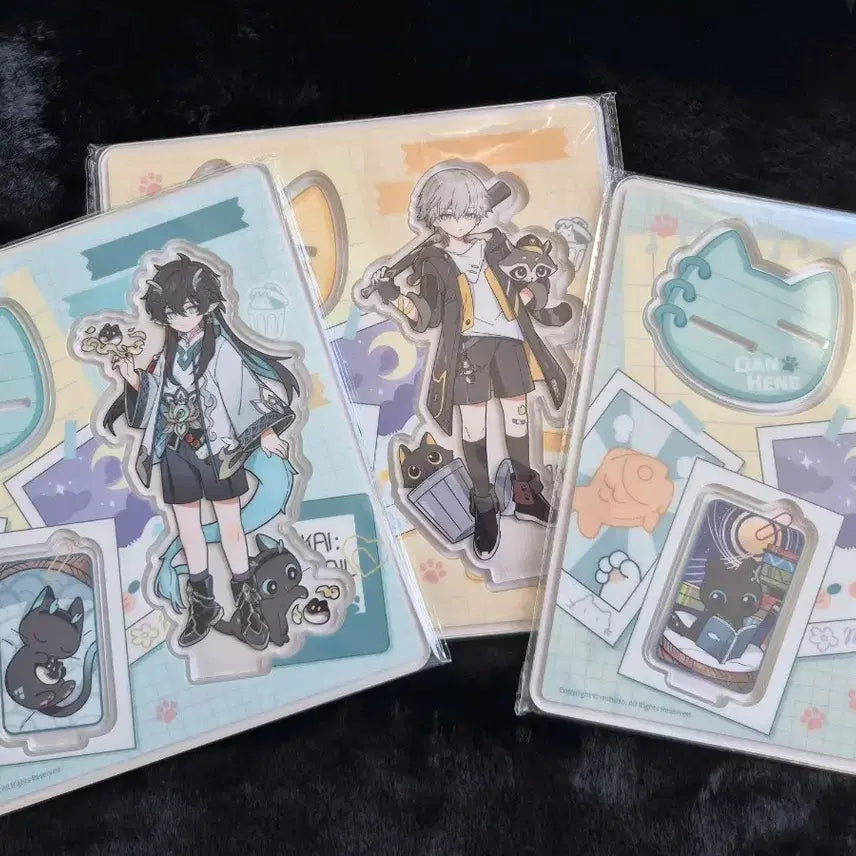 [BUNJANG] Honkai: Star Rail Characters (Caelus, Dan Heng, Imbibitor Lunae) Acrylic Standee Set / 붕괴 스타레일 카일루스 단항 음월