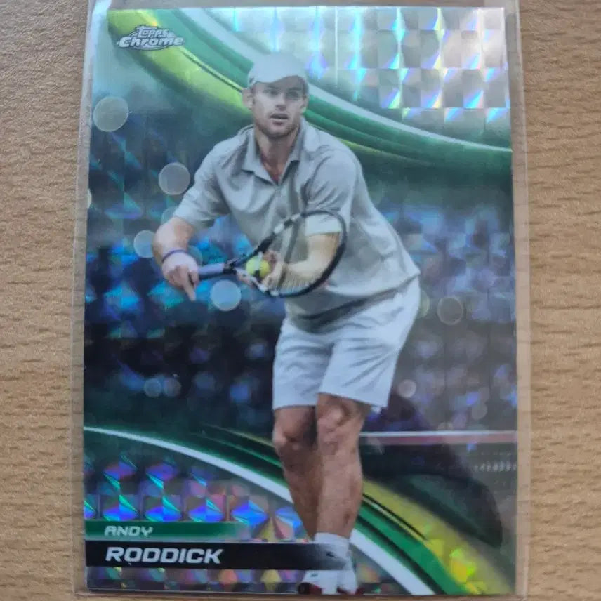 [BUNJANG] 2025 Top Chrome Tennis Andy Roddick Geometric Refractor Card / 2025 탑스크롬 테니스 앤디 로딕 지오메트릭 리프렉터카드 판매